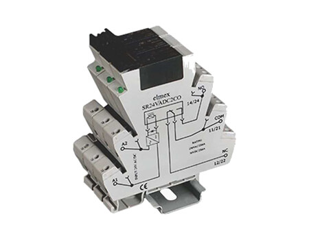 Elmex - Slim Relay - Changeover Electro mechanical 14.5 mm Relay Terminal Unit