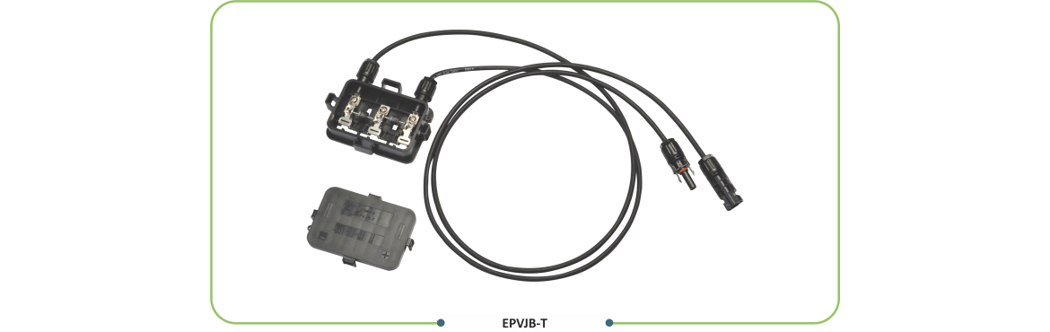 Elmex - Solar Connector - PV Solar 3-Rail Junction Box