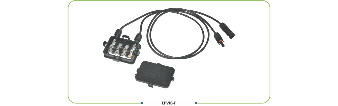 Elmex - Solar Connector - PV Solar 4-Rail Junction Box
