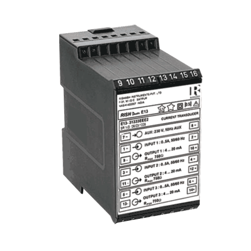 Rishabh Instrument - Transducers - Current/Voltage Transducer - E13 (3 Channel)