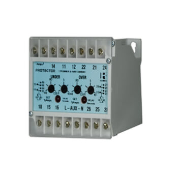 Rishabh Measuring Instrument AC Voltage Relay with Adjustable Time Delay