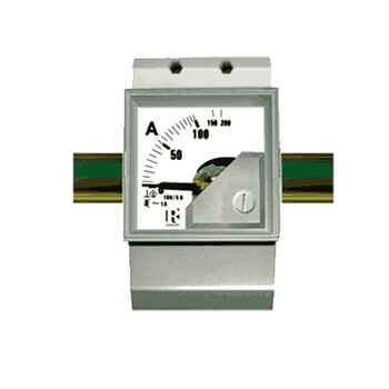 Rishabh Measuring Instrument Analog Panel Meters DIN rail Moving Iron meter (EQ,PQ,VQ,ZQ 35)