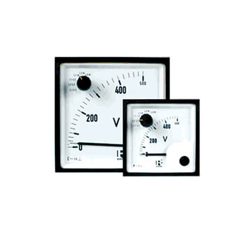 Rishabh Measuring Instrument Analog Panel Meters Moving iron selector switch meter