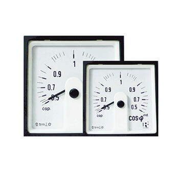 Rishabh Measuring Instrument Analog Panel Meters Power Factor meter 240deg (CL)