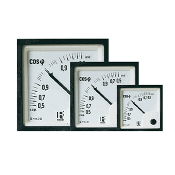Rishabh Measuring Instrument Analog Panel Meters Power Factor meter 90deg (CQ)