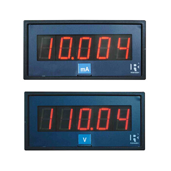 Rishabh Measuring Instrument - Digital panel meter - RISH DP M 72 X 144 4½ Digit (DC input)
