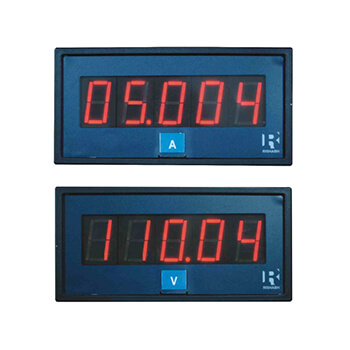 Rishabh Measuring Instrument - Digital panel meter - RISH DPM 72 X 144 - 1 Phase 4½ Digit (ACI-ACV)