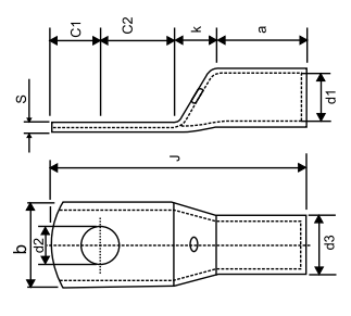 Railway Series - Standard New Type, With Inspection Hole for Copper conductors - Type IV - diagram