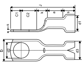 Railway Series - Standard New Type, With Inspection Hole for Copper conductors - Type VII - diagram