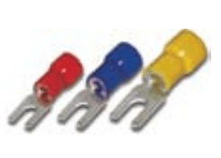Sheet Metal Lugs - Fork Type with Insulating Sleeve - img