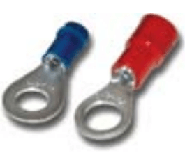 Sheet Metal Lugs - Ring Type, With Insulating Sleeve - img-1