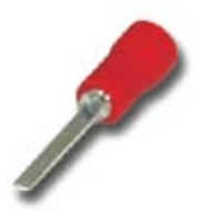 Sheet Metal Lugs - Tailormade Flat Pin Type with Insulating Sleeve - img